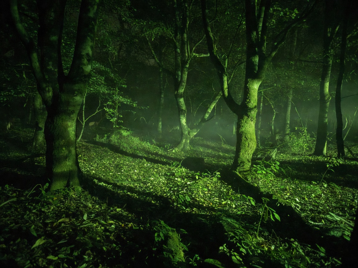 Night vision view from a digital camera sensor